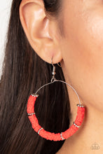 Load image into Gallery viewer, Loudly Layered - Red Earring Paparazzi
