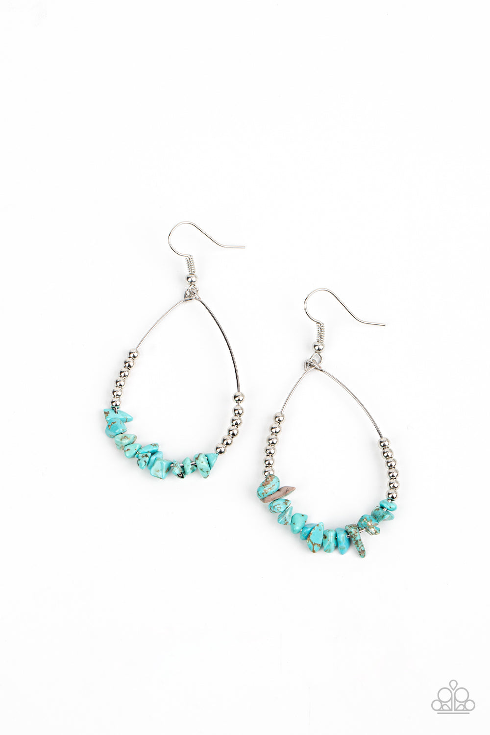 Come Out of Your SHALE - Blue Stone Earring Paparazzi