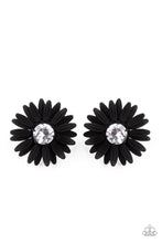 Load image into Gallery viewer, Sunshiny DAIS-y - Black Earring Paparazzi
