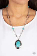 Load image into Gallery viewer, Paparazzi Mojave Meditation - Turquoise Necklace

