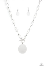 Load image into Gallery viewer, Paparazzi Tag Out - Silver Necklace

