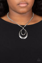 Load image into Gallery viewer, Suburban Storm - Silver Necklace Paparazzi
