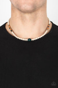 Paparazzi Positively Pacific - Green Urban Necklace