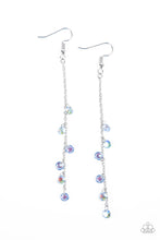 Load image into Gallery viewer, Paparazzi Extended Eloquence - Blue Earring
