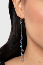 Load image into Gallery viewer, Paparazzi Extended Eloquence - Blue Earring
