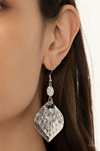 Tropical Terrace - Black Stone Earring Paparazzi