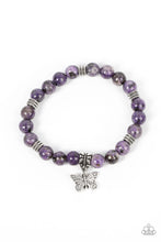 Load image into Gallery viewer, Butterfly Nirvana - Purple Bracelet Paparazzi
