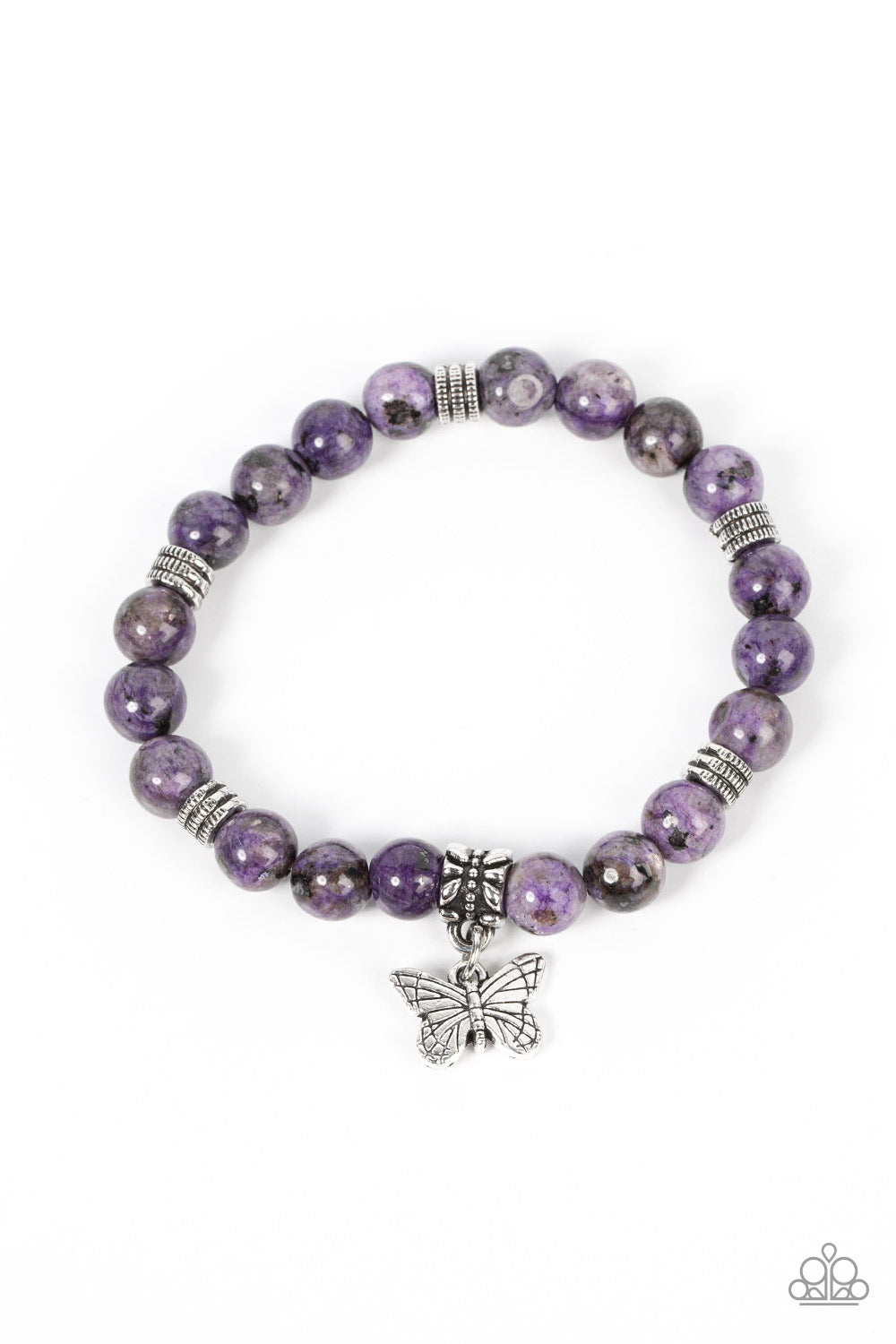 Butterfly Nirvana - Purple Bracelet Paparazzi