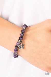 Butterfly Nirvana - Purple Bracelet Paparazzi