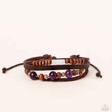 Load image into Gallery viewer, Paparazzi Public In-QUARRY - Purple Bracelet
