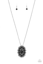 Load image into Gallery viewer, Paparazzi Mojave Medallion - Black Necklace
