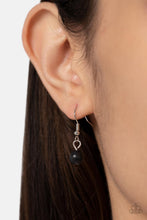 Load image into Gallery viewer, Paparazzi Mojave Medallion - Black Necklace
