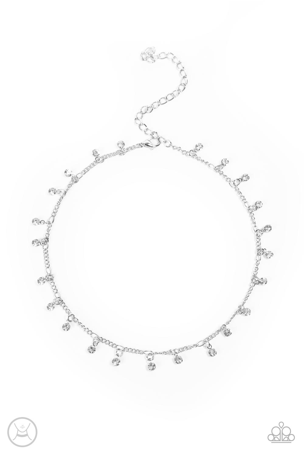 Bringing SPARKLE Back - White Rhinestone Necklace Paparazzi