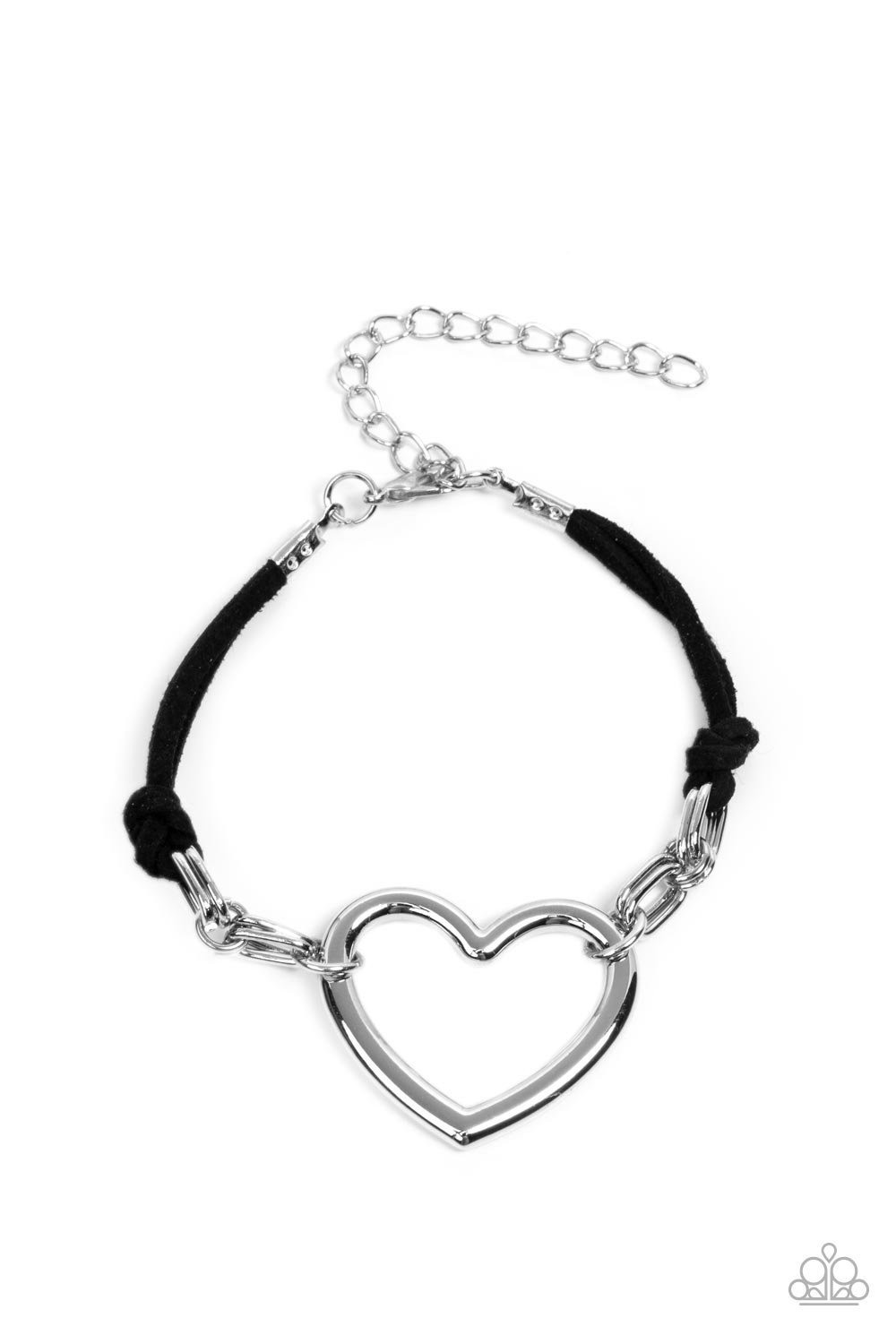 Flirty Flavour - Black Leather Bracelet Paparazzi