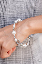 Load image into Gallery viewer, Paparazzi Chicly Celebrity - White Pearl Bracelet
