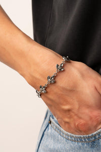 Gala Garland - Silver Bracelet Paparazzi