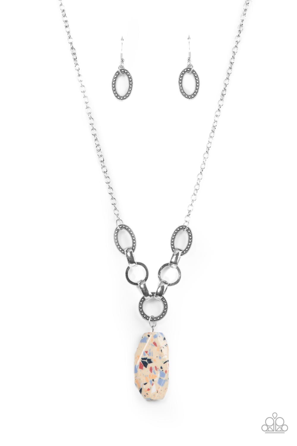 Paparazzi Mystical Mineral - Multi Stone Necklace