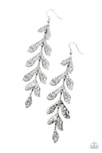 Load image into Gallery viewer, Paparazzi Lead From the FROND - Silver Earring
