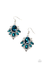 Load image into Gallery viewer, Paparazzi Glitzy Go-Getter - Blue Earring
