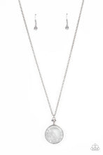 Load image into Gallery viewer, Twinkly Treasury - White Diamond Locket Necklace Paparazzi

