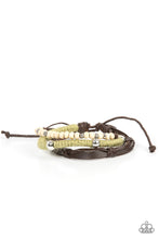 Load image into Gallery viewer, Paparazzi Timber Trail - Green Urban Bracelet

