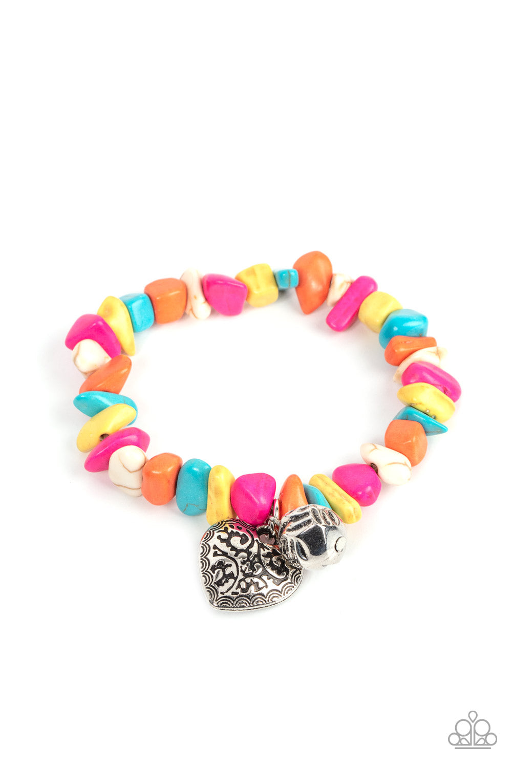 Love You to Pieces - Multi Stone Bracelet Paparazzi