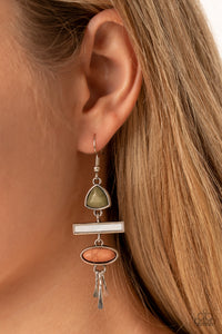 Paparazzi Adventurously Artisan - Multi Stone Earring