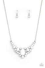 Load image into Gallery viewer, Paparazzi Bali Ballroom - White Necklace
