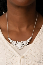 Load image into Gallery viewer, Paparazzi Bali Ballroom - White Necklace
