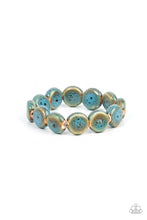 Load image into Gallery viewer, Paparazzi Earthy Entrada - Blue Bracelet
