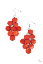 Load image into Gallery viewer, Paparazzi Tropical Tryst - Orange Earring

