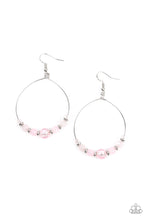 Load image into Gallery viewer, Paparazzi Ambient Afterglow - Pink Earring

