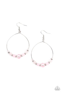 Paparazzi Ambient Afterglow - Pink Earring