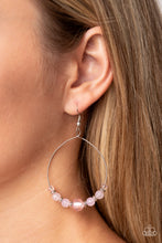 Load image into Gallery viewer, Paparazzi Ambient Afterglow - Pink Earring
