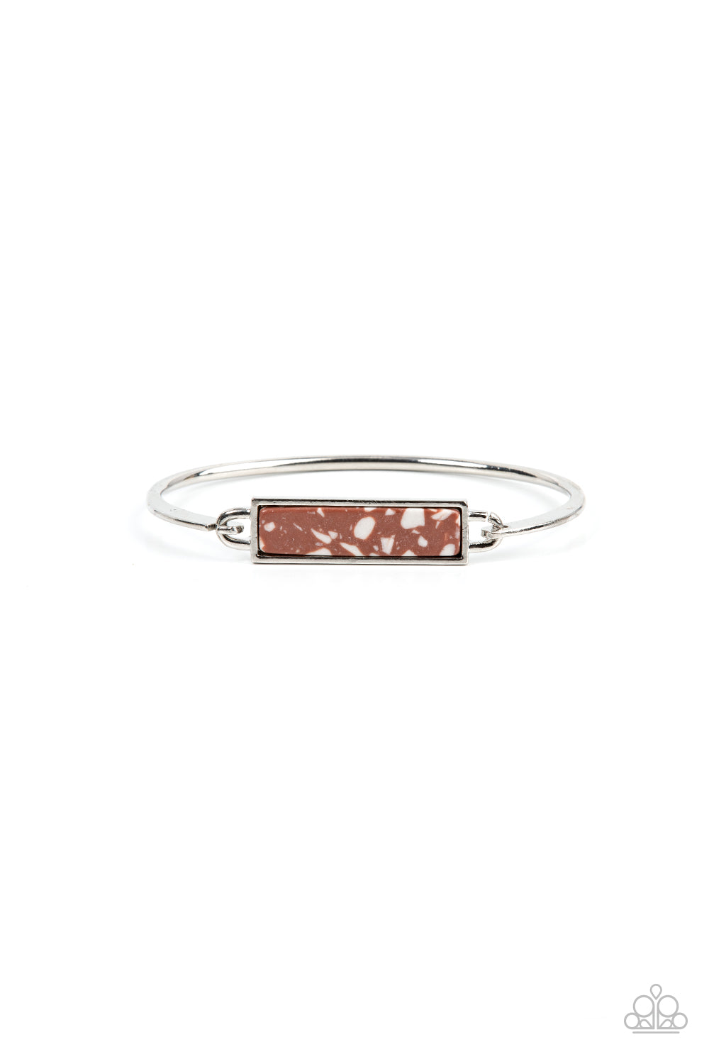 Paparazzi Terrazzo Tarot - Brown Stone Bracelet