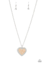 Load image into Gallery viewer, Heart Full of Luster - Brown Necklace Paparazzi
