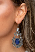 Load image into Gallery viewer, Paparazzi Panama Palace - Blue Earring
