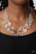 Load image into Gallery viewer, Paparazzi Icy Illumination - White Necklace
