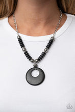 Load image into Gallery viewer, Paparazzi Oasis Goddess - Black Stone Necklace
