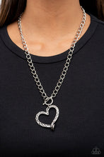 Load image into Gallery viewer, Paparazzi Reimagined Romance - Silver Necklace
