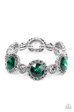 Load image into Gallery viewer, Paparazzi Palace Property - Green Bracelet
