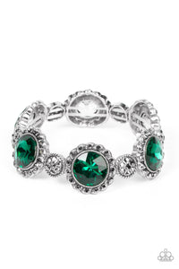 Paparazzi Palace Property - Green Bracelet