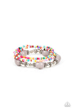 Load image into Gallery viewer, Confidently Crafty - Silver Multi Bracelet Paparazzi
