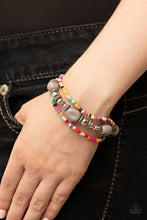 Load image into Gallery viewer, Confidently Crafty - Silver Multi Bracelet Paparazzi
