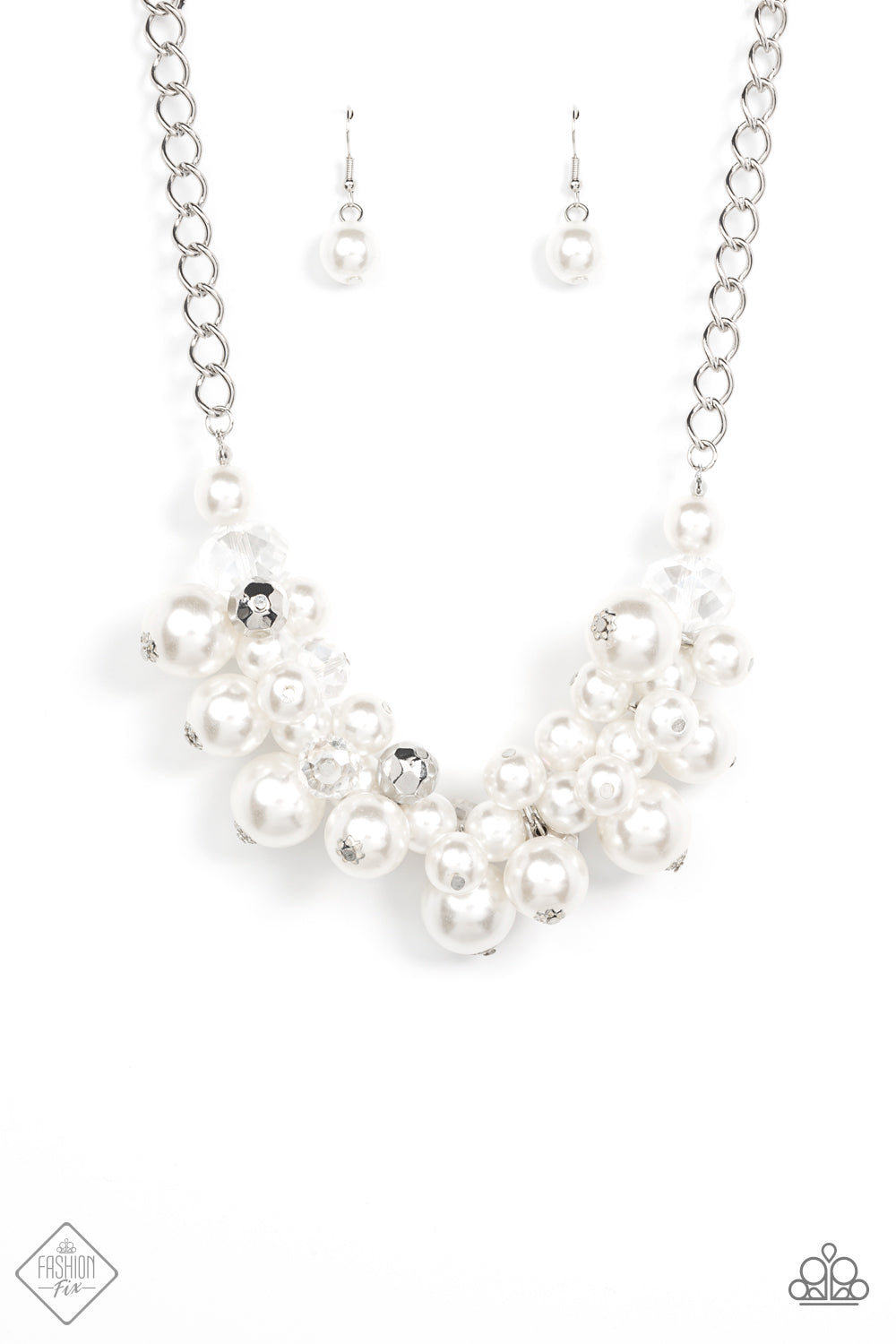 Paparazzi Romantically Reminiscent - White Pearl Necklace