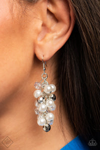 Paparazzi Pursuing Perfection - White Pearl Earring