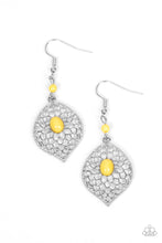 Load image into Gallery viewer, Paparazzi Perky Perennial - Yellow Earring
