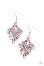 Load image into Gallery viewer, Paparazzi Stellar-escent Elegance - Pink Rhinestone Earring
