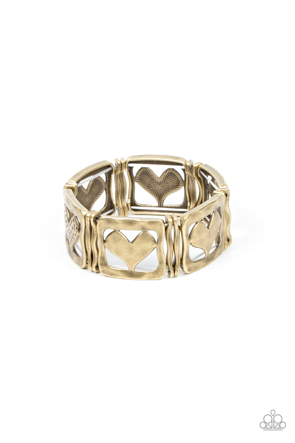 Paparazzi Legendary Lovers - Brass Bracelet