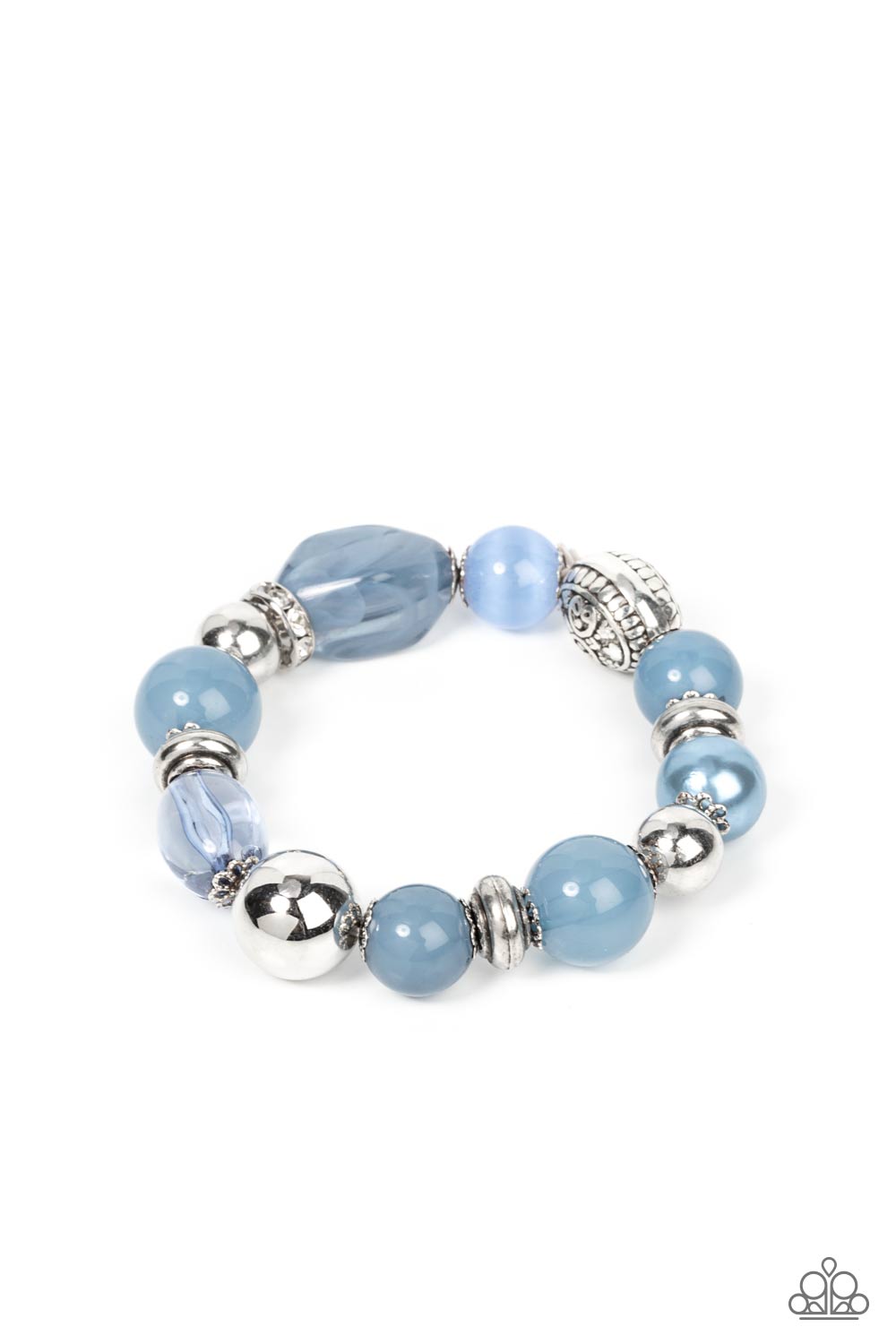 Paparazzi Tonal Takeover - Blue Bracelet